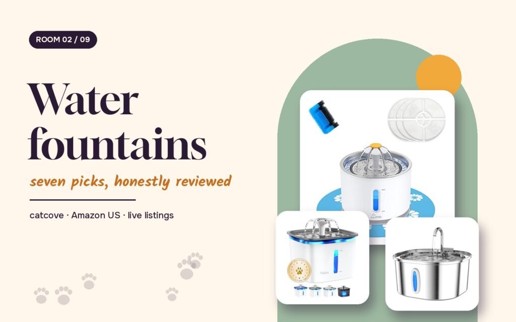 Water fountains guide cover